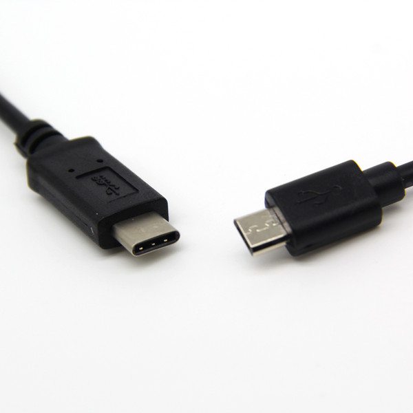 Micro 5Pin Male to Usb3.1 Type C Male Converter Adaptor Data Cable Cord 1M