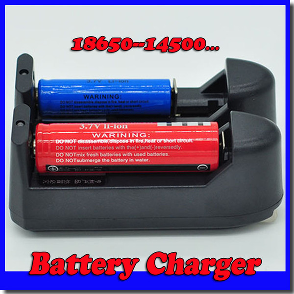 Hot 100PCS 3.7V Battery Charger for 18650/ 14500/ 17500/ 18500/ 26650/ 10440/ 16340And 17670 Battery free shipping