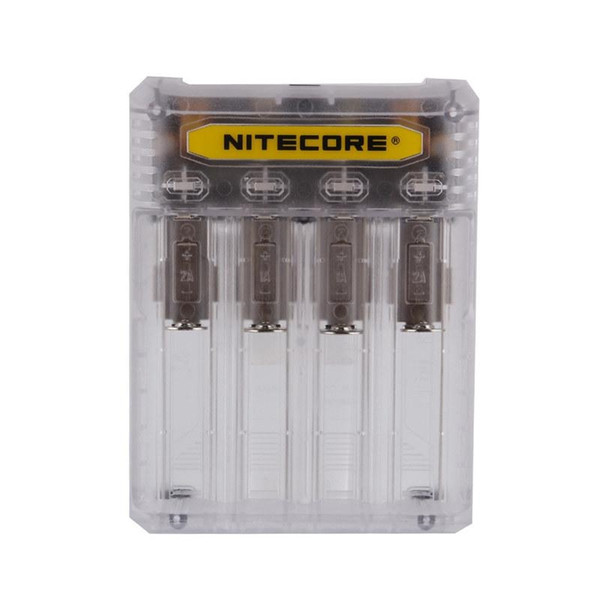 Nitecore Q4 Battery Charger Smart Charging for 18650 14500 16340 26650 Batteries Charger for Electronic Cigarettes Batteries