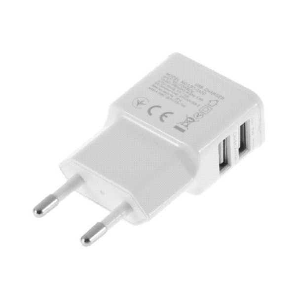 Hot 5V 2A EU plug Dual 2 Ports USB Wall Charger for iPhone 6/5S/4 for Galaxy S5/S4 for Nexus 5 for