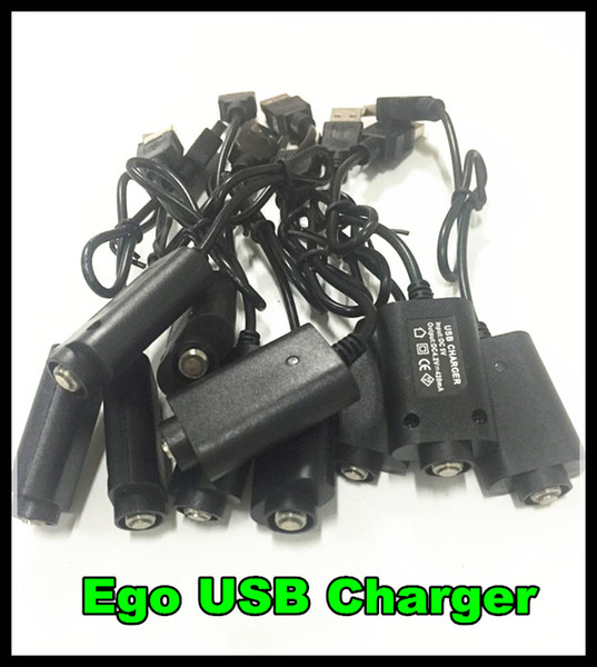 USB Charger Cable for ecig Ce3 Battery CE4 CE6 Electronic Cigarette USB Ego-T Ego-C Ego-W F1 Ego-CE4 CE6 e cig USB charger Free