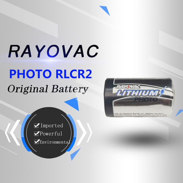 The new original imported authentic RAYOVAC RLCR2 3V CR2 lithium battery camera battery is free of pump