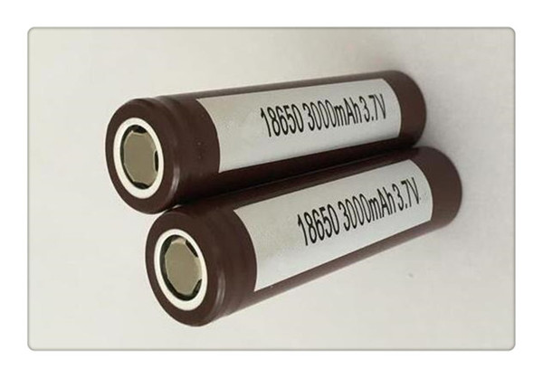 18650 Battery HG2 3000mAh 35A MAX Lithium Rechargeable Batteries VS For Chem HE4 2500mah 2100mah Battery Fedex Free Shipping