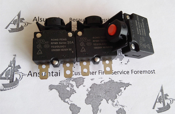 20A SUPPLEMENTARY PROTECTOR PIN BREAKER RFMB-203 SERIES
