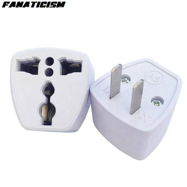 Fanaticism High Quality 2Pins AC Power Electrical Plug Adaptor Socket Universal USA Travel UK/AU/EU To US Plug Adapter Converter