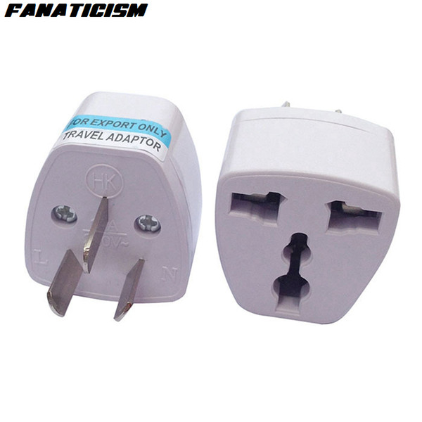 Fanaticism International Top Quality Universal US UK EU To AU Plug Adapter Converter Australia Travel Power Electrical Plug Adaptor