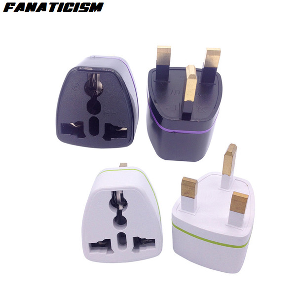 Fanaticism AU EU US To UK Plug Adapter Converter Universal AC Power Charger Connector UK England Travel Electrical Plug Adaptor