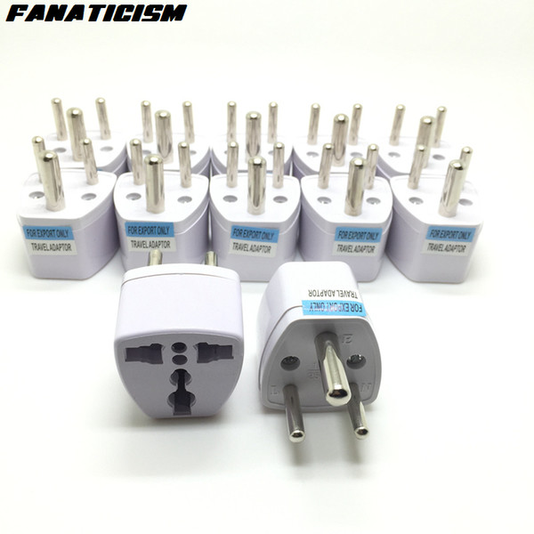 Fanaticism Universal AU EU UK US To ZA IN NP Plug Adapter Converter ZA IN NP South Africa Travel Power Electrical Plug Adaptor