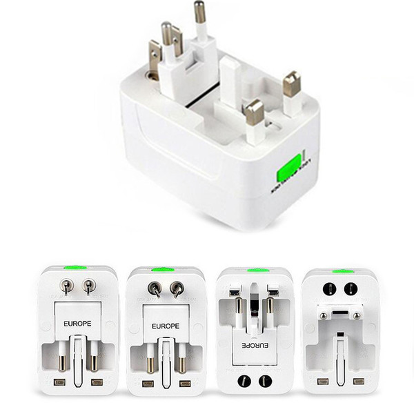 All in One Universal International Plug Adapter World Travel AC Power Charger Adaptor with AU US UK EU converter Plug CAB162