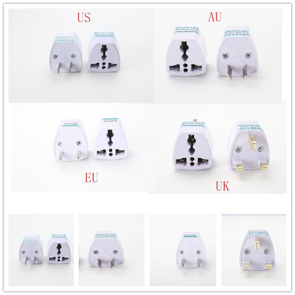 Universal Power Adapter Travel wall Adaptor AU US EU UK Plug Charger Adapter Converter 3 Pin AC Power For Australia New Zealand