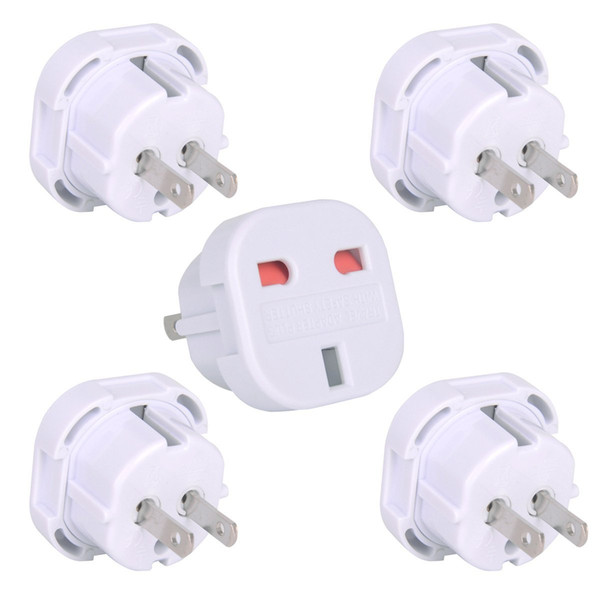 Wholesale UK To US Plug Adapter United Kingdom To American AC Travel Power Adapter Converter