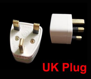 EU Europe / US to UK travel plug convertor Universal Travel Power Adapter Plug AC for UK Plug Standard EU AU US Plug Express free shipping