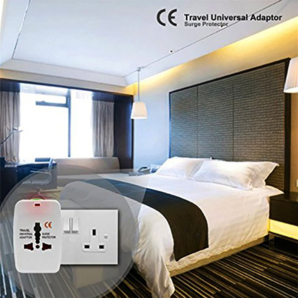 All in One Universal International Plug Adapter World Travel AC Power Charger Adaptor with AU US UK EU converter Plug