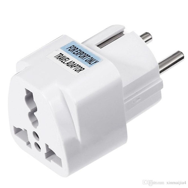 2500W EU Plug 2 Feet Standard Travel Power Adapter Charger Converter for Mobile Phone