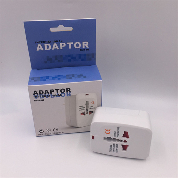 All in One Universal International Plug Adapter World Travel AC Power Charger Adaptor with AU US UK EU converter Plug