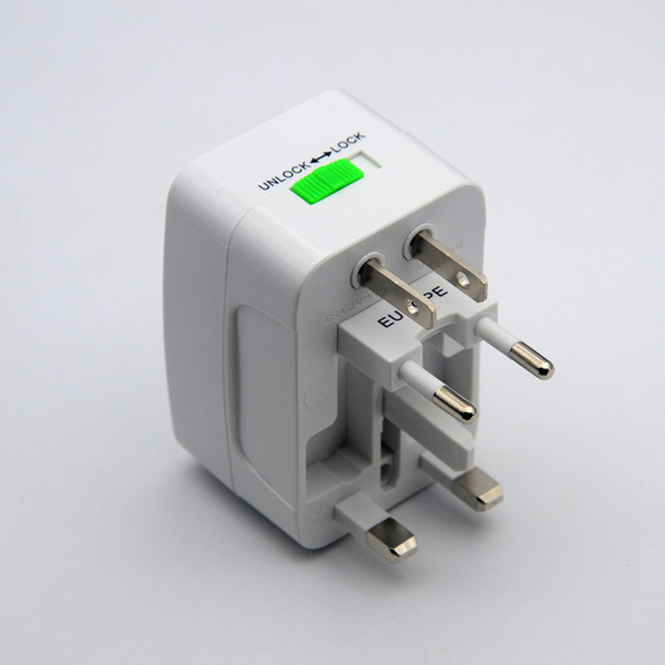 free shipping USA Universal Travel Adapter International Universal AC Power Plug charger Adaptor Converter UK US AU EU Power Socket Plug