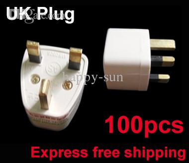 EU Europe / US / AU / UK travel plug convertor Universal Travel Power Adapter Plug AC for UK Plug Standard Express free shipping