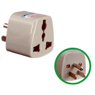 Wholesale Free Shipping 1 Piece EU/UK/AU to US Travel Plug Convertor Universal Travel Power Adapter Plug AC For US Standard