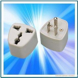 100pcs for Universal Travel Power Plug to USA AC Plug adapter ( 3-pin ) electrical plug !