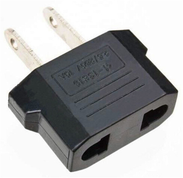 US USA to EU / EU AU to US Euro Europe Power Converter Adapter Jack Wall Plug Converter Travel Adapter free shipping