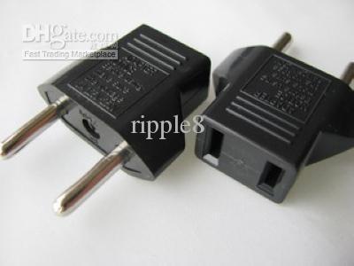 100pcs EU standard power adaptor/transfer connector/USA go eu power adaptor/Europe us power adaptor