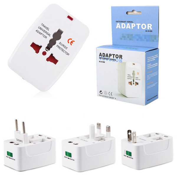 Multi-function All in One Universal International Plug Adapter World Travel AC Power Charger Adaptor with AU US UK EU converter Plug