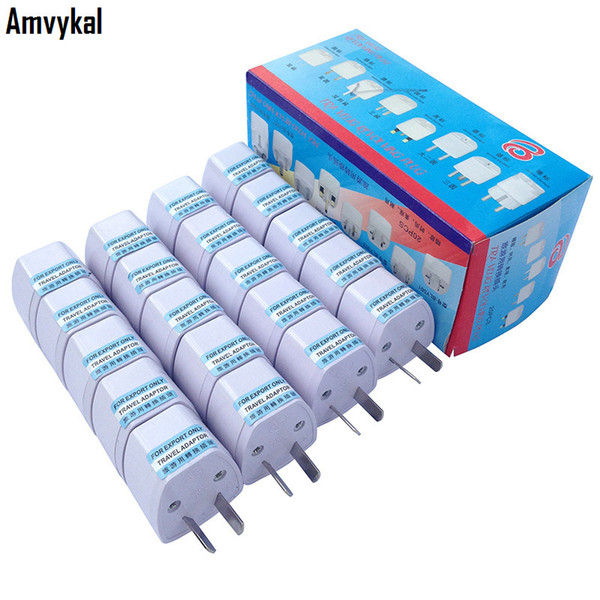 Amvykal High Quality US UK EU To AU Plug Adapter Converter Universal Australia AC Power Electrical Plug Adaptor Travel Charger Connector