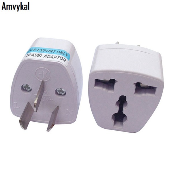 Amvykal International Universal US UK EU To AU Plug Adapter Converter Australia Travel Charger Socket Adaptor Electrical Plug