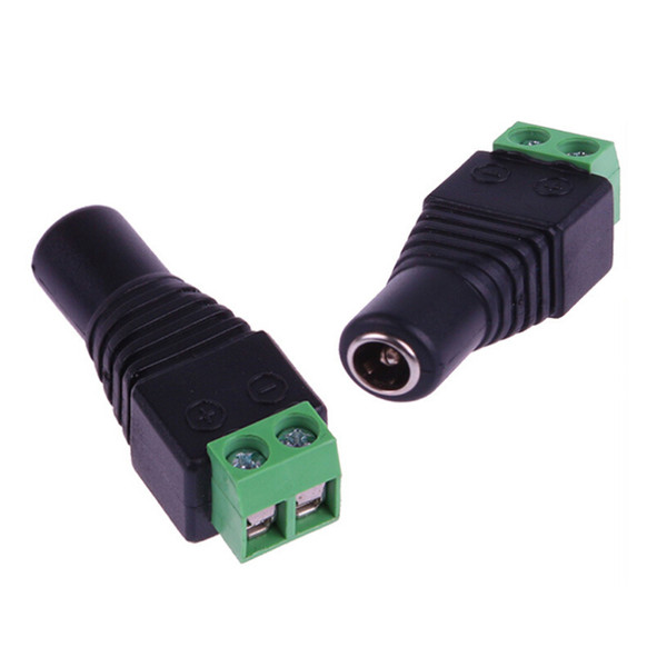 2.1 x 5.5mm DC Power Female Plug Jack Adapter Connector Socket for CCTV Wholesale