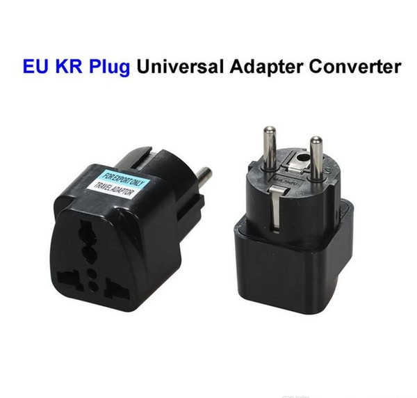 New Arrival 2017 Best Price Universal UK US AU to EU White European Charger Power Socket Plug Power Adapter Travel Converter