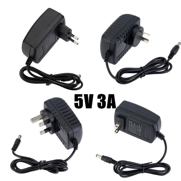 SUOZUN 5V 3A EU UK AU US AC/DC Adaptor 5V3A 3000mA Power Adapter Supply Charger For Android TV Box SP 5V 2A 5V3A 3000mah