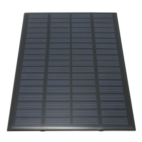 High quality 18V 2.5W Polycrystalline Stored Energy Power Solar Panel Module System Solar Cells Charger 19.4x12x0.3cm