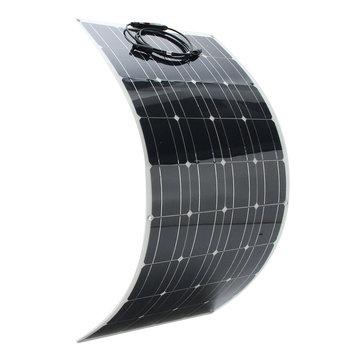 SP-39 12V 120W 1180*540mm Semi Flexible Solar Panel With 1.5m CableOEM full certified china supplier high efficiency flexible solar