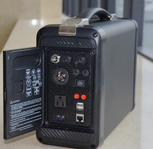 HOT Portable Solar Power panel Generator box 400W camping chargeable battery