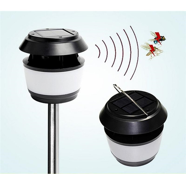 KLS-05M-2,Ultrasonic Insect Mosquito Zapper Repellent Lamp Outdoor Solar Lamps Solar Garden Lawn Light Portable Solar Powered Street Lights