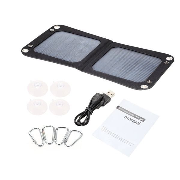 Portable Solar Battery Charging Board Outdoor Phone Pad Field Emergency Mobile Power Charger Foldable Sunpower Recharger