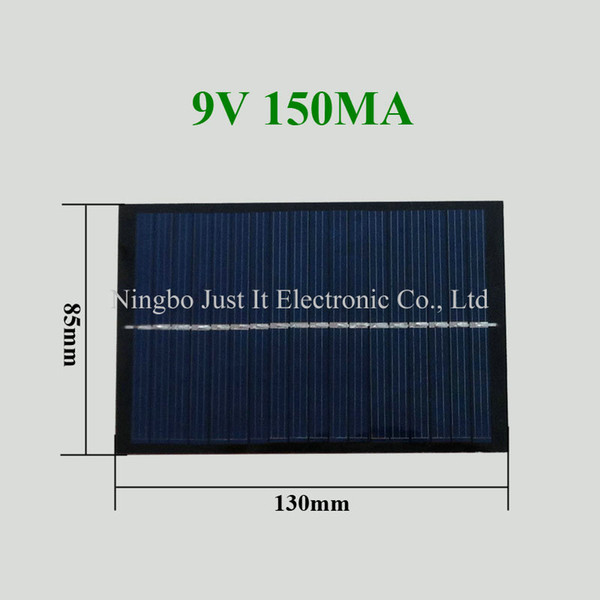 30pcs/lot PET Laminated Small Solar Cell 9V 150mA 130*85mm