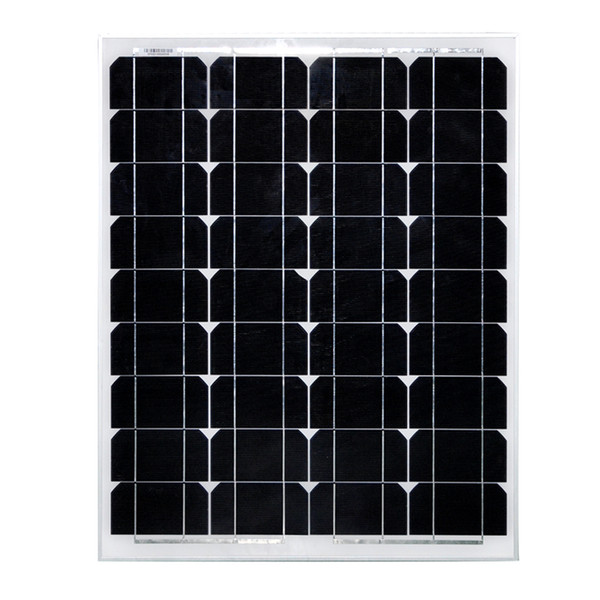 50w 17V Monocrystalline Solar Panel Charge 12V Battery 50 watt solar panels TUV CE