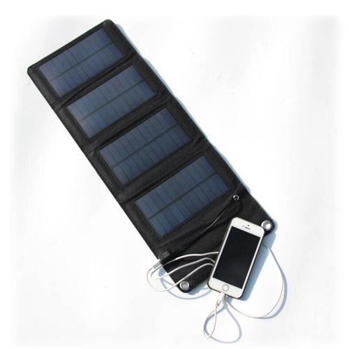 Solar Panel 5V 7W USB Portable Solar Battery Charger Panels Camping Travel Folding Solar Panel For MP4 MP3 Smartphone Smartwatch