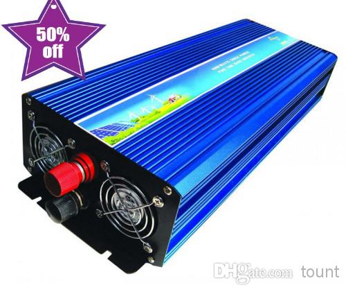 6000W Peak 3000W Pure Sine Wave Inverter for Off Grid Solar System DC 12V 24V 48V to AC 110V 220V