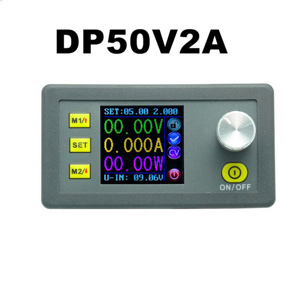 Hot sales Digital Constant Voltage Current Step-down DP50V2A regulator Supply module buck color LCD display converter