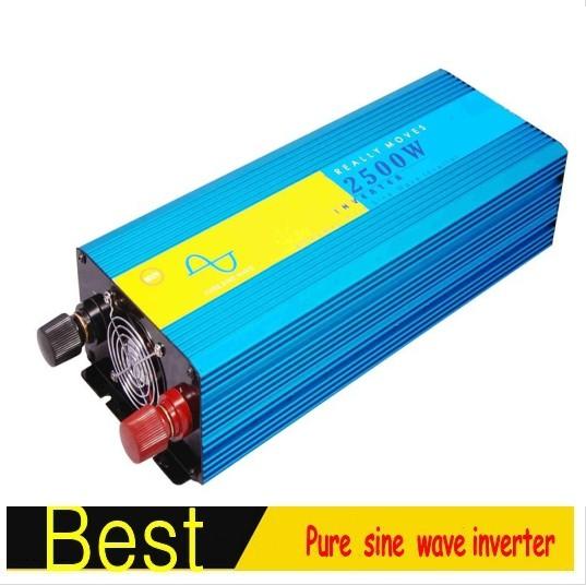 2500w pura sinus inverter 2500W pure sine wave power inverter 12V 220V