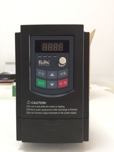 EuRa E800-0007T3 general purpose inverter 0.75KW 380V-400V for light load drive