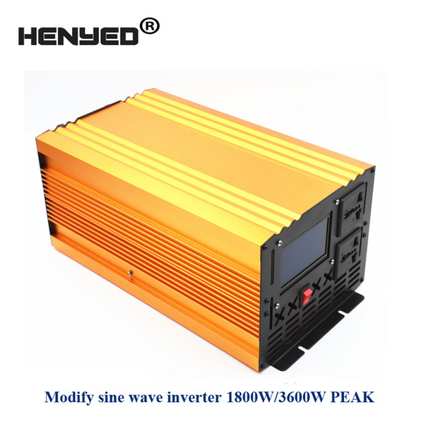 1800W 12V 220V dc to ac converter modify sine wave inverter