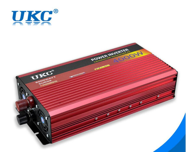 New professional high-power 12V to 220v4000w inverter, with water pumps, refrigerators, microwave ovens