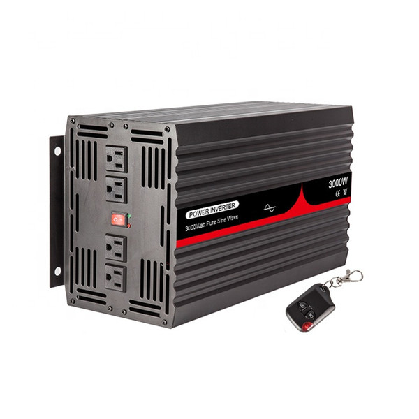 3000W Power inverter,Car Power inverter with wireless remote 12V to 100V 50-60HZ