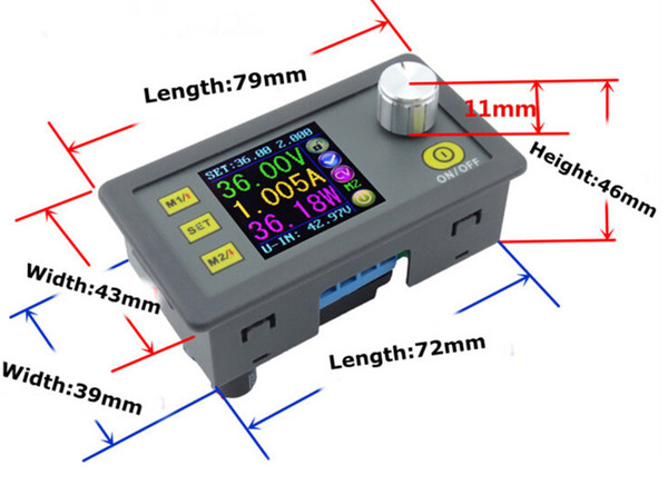 hot sales LED Display DP50V5A Constant Voltage current Step-down Programmable Power Supply Module