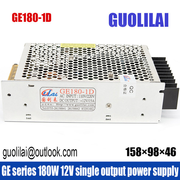 GE 180W 12V single output switching power supply