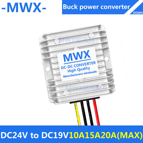 DC24V to DC19V,DC buck converter,24V step-down 19V module,waterproof Power Converter,24V turn 19V,18V-40V to 19V,laptop computer Car Power