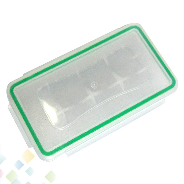 Waterproof Case Carrying Box 18650 Battery Storage Plastic Box Translucent Holder for 18650 Battery and 16340 Battery DHL Free